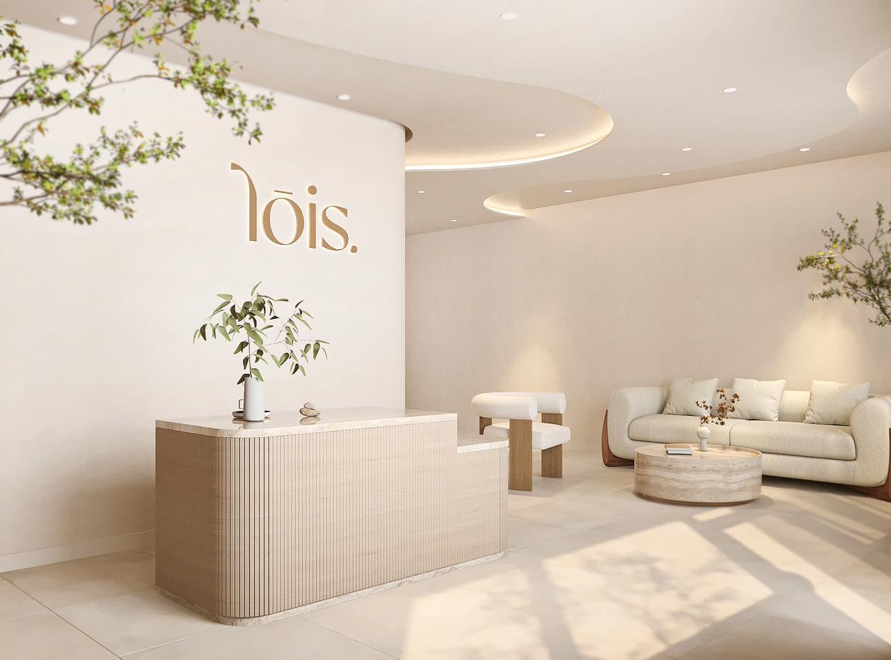 Luxury Lois Head Spa reception area in Prosper TX