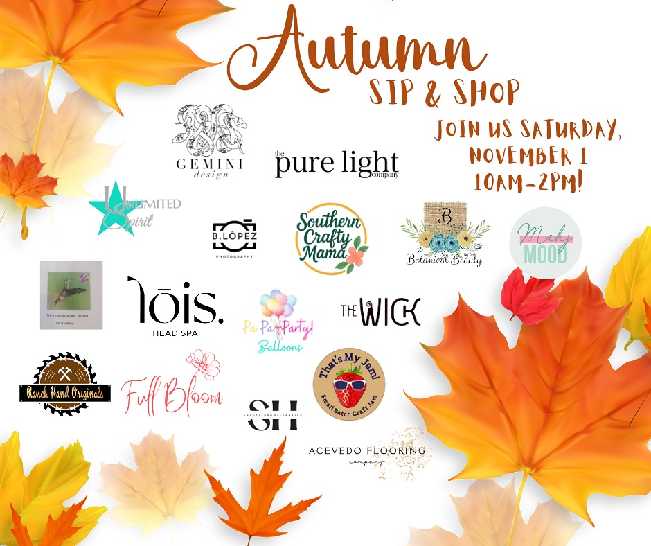 Autumn Sip & Shop at The Wick